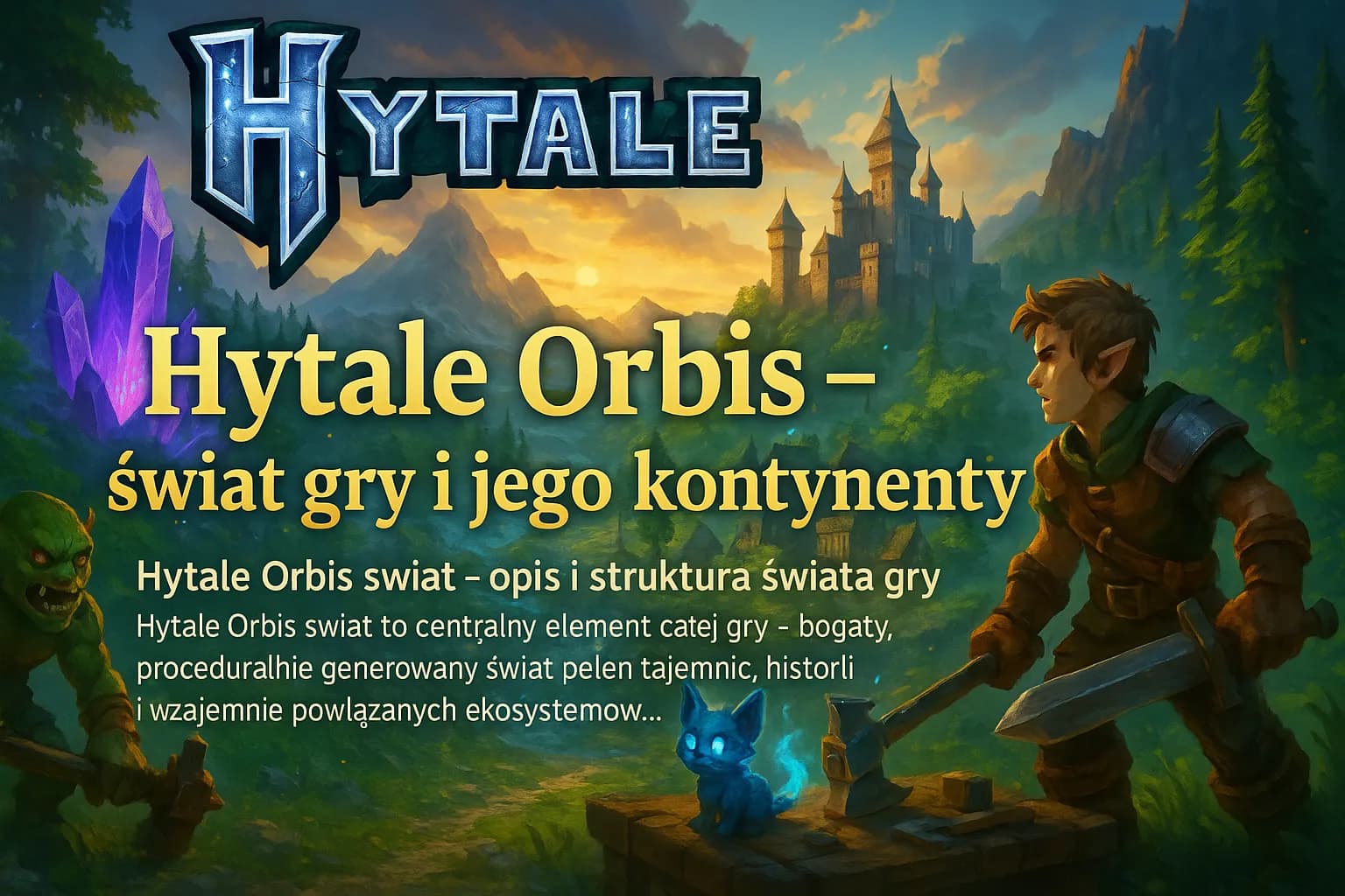 Hytale Orbis - świat gry i jego kontynenty
