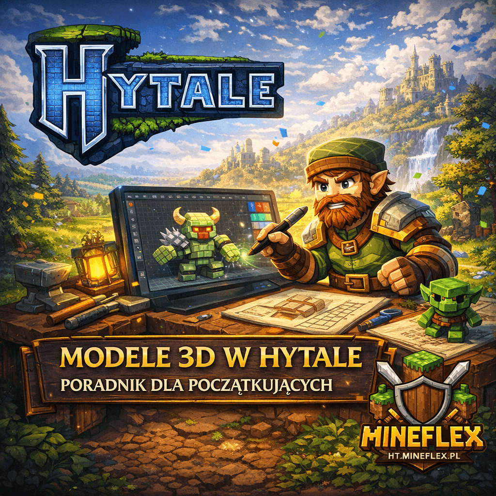 Modele 3D w Hytale - poradnik dla początkujących